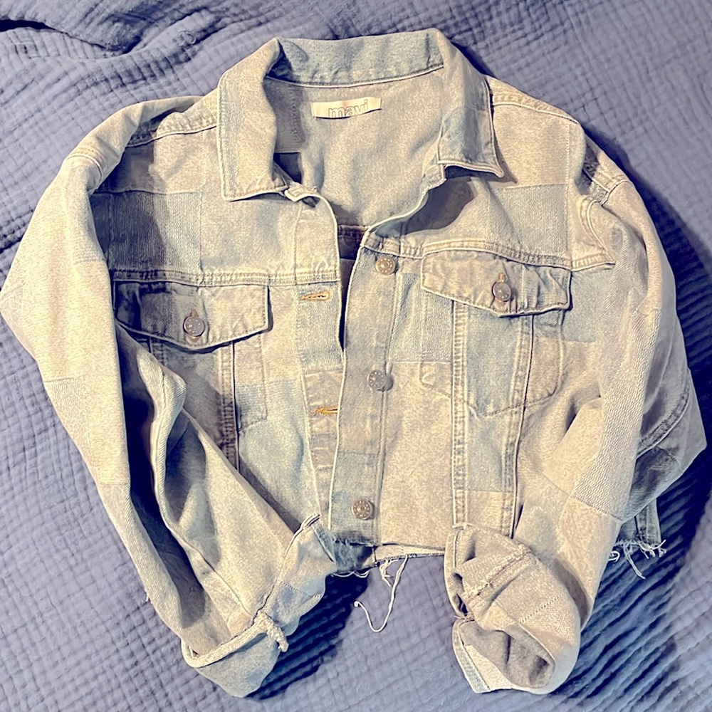 Mavi women’s blue jean jacket Size medium